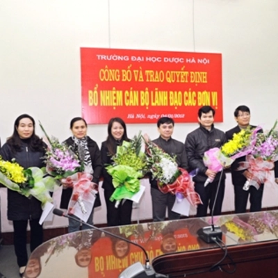 Công bố quyết định bổ nhiệm, bổ nhiệm lại chức vụ Phó Hiệu trưởng và 77Win nhận 77k quản lý Nhà Trường