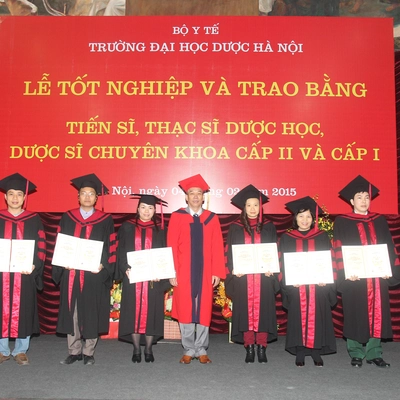 Lễ tốt nghiệp và trao bằng Tiến sĩ, 77WIN bet đăng ký nhanh Dược học, Dược sĩ chuyên khoa cấp II và cấp I